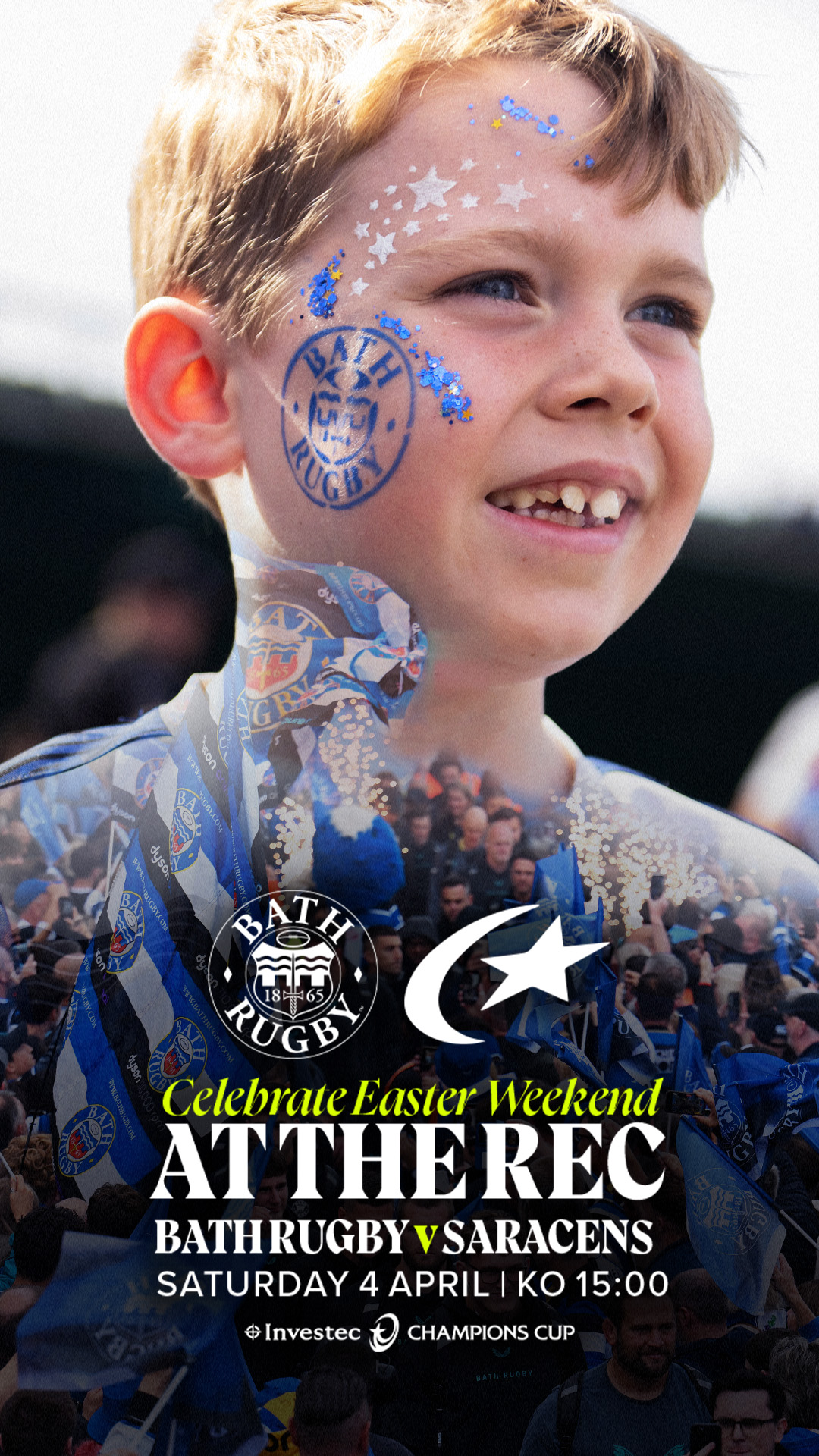 Celebrate Easter weekend at The Rec — Bath Rugby v Saracens