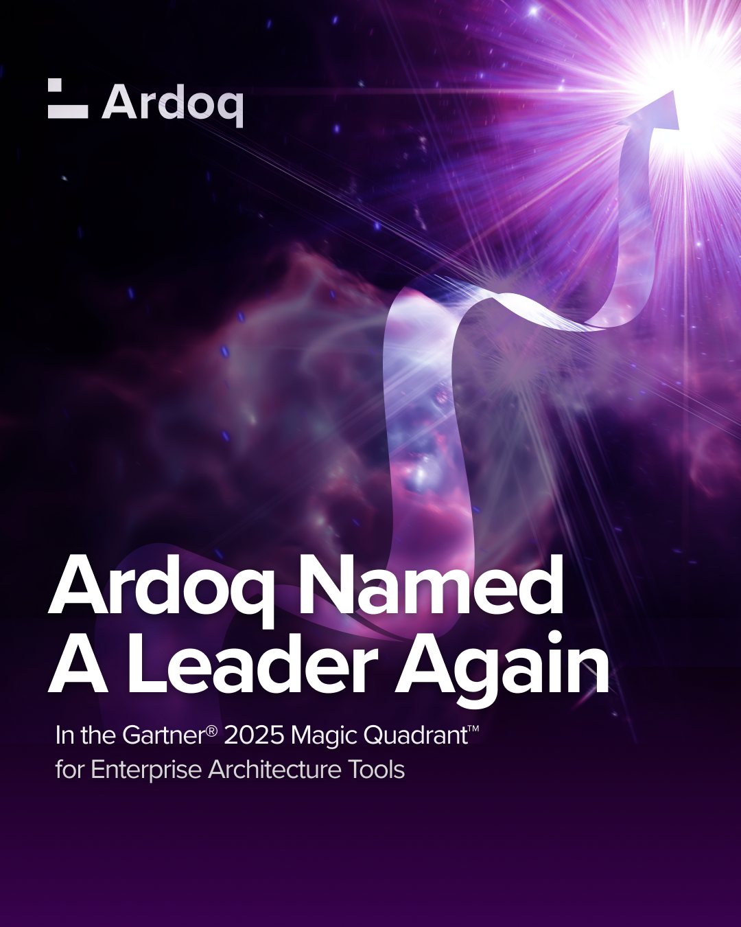 Ardoq Named A Leader Again in the Gartner 2025 Magic Quadrant
